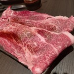 焼肉 サラン - 特選ロースの焼きしゃぶ（780円）
