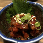 炉端焼き酒場 一心 - たこチャンジャ