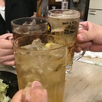 居酒屋 それゆけ!鶏ヤロー! - メガジョッキで乾杯(2020.9.26)