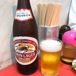 大勝軒 - 中瓶ビール（600）