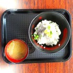 田子の浦港 漁協食堂 - 田子の浦港 漁協食堂ぷりぷり生しらす丼600円大盛+100円[オナーズガーデン五貫島編]