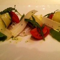 レストラン リューズ - 鯵のマリネ ライム風味