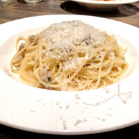 grigio la tavola - 自家製パンチェッタとパルミジャーノチーズのスパゲッティ