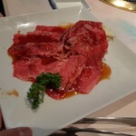 焼肉 徳寿 白石店 - 和牛炙りカルビセット