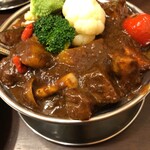 トマト - 【和牛ビーフジャワカレー】+【季節の野菜入り】
