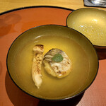 Mikokoroya - 松茸とカマスしんじょのお椀