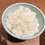 担々麺 あづま屋 - 白ごはん