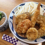 与喜饂飩 - 天ざるうどん　　950円税込