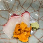 うを徳 - 明石の鯛＆海胆