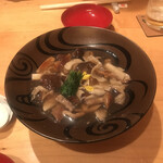 作一 - キノコあんかけ