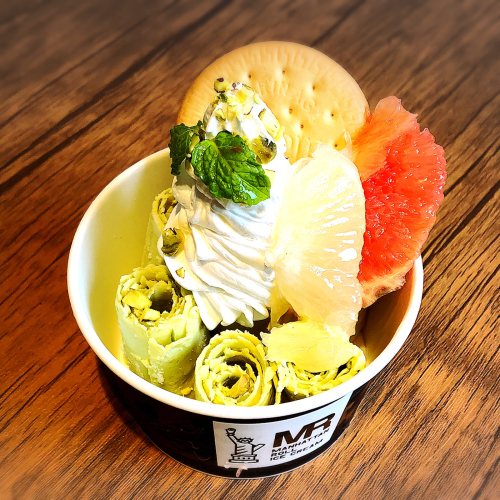 閉店】マンハッタンロールアイスクリーム 立誠ガーデンヒュー 閉店】マンハッタンロールアイスクリーム 立誠ガーデンヒュー