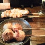 なごみや - トマト巻きと鳥トロ