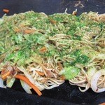 お食事処　もり - 焼きそばは生麺使用　鉄板焼き