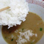 お食事処　もり - ラストライス味噌らーめんの最終楽章