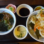 和食さと 上野芝店 - 秋の味覚天丼御膳