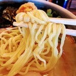 中華そば 螢 - 中華そば 螢　中太麺