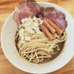 麺の極 はなみち - すごーく濃い煮干まぜそば
