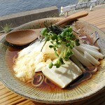 So Ba Kafe Marutaya - 「越前豆腐ぶっかけそば」