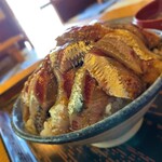 香海 - 香海＠銚子　いわし鉄火丼 大盛　斜め