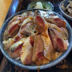 香海 - 香海＠銚子　いわし鉄火丼 大盛　アップ