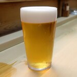 家庭料理 小川 - スーパードライ生ビール