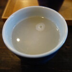 そば舎 あお - 蕎麦湯