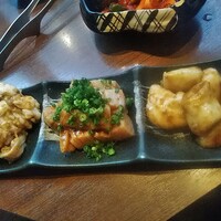 熟成ホルモン・山形牛 炭火焼肉 牛語 - 2020年9月撮影「満足コース」厚切り熟成ミノと厳選ホルモン2種