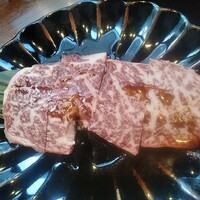 熟成ホルモン・山形牛 炭火焼肉 牛語 - 2020年9月撮影「満足コース」山形牛上ロース