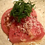 オオクサ - 完熟トマトのサラダ　これを食べないとオオクサに来た気がしません（笑）