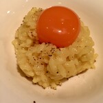 オオクサ - 締めは熊野地鶏の玉子リゾット