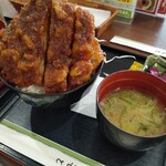 ノワール - ソースカツ丼（ご飯すくなめ）