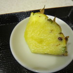 長崎ちゃんぽん・皿うどん 球磨 - デザートはパイナップル