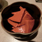 はじめのいっぽ - 名物の赤こんにゃく煮