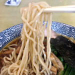 らーめん森や。 - 吉田のにらそば(正油、はるゆたか中太麺)