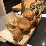 日本料理 晴山 - 岩手の松茸