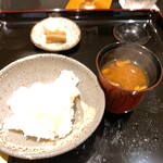 日本料理 晴山 - 新米の炊き立てご飯