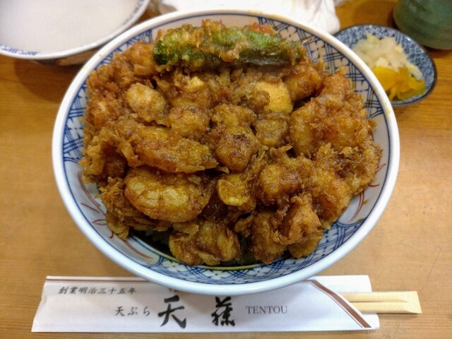 天藤 てんとう 浅草 つくばｅｘｐ 天ぷら 食べログ