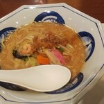 リンガーハット - とくちゃんぽん背脂とんこつ醤油(税抜)690円 ※少し拡大(2020.10.17)