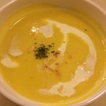 レストラン パブロ - ランチのスープ