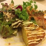 レストラン パブロ - ランチ チキンのプレート