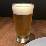 ビール@800円