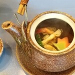 日本橋 - 松茸の土瓶蒸し