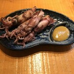 郷土料理 大衆割烹 ほづみ亭 - 烏賊の煮付けです。