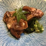 郷土料理 大衆割烹 ほづみ亭 - 鯛かまのアラ煮です。