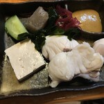 郷土料理 大衆割烹 ほづみ亭 - フカ湯さらしです。