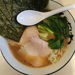 地鶏豚骨らーめん ひなわ - 並ラーメン(もも)＋のり増し