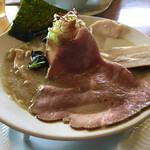 麺屋あした - 塩白湯麺900円