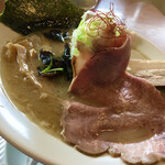 麺屋あした - 塩白湯麺　900円