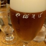 Edosoba Yabusoba - 瓶ビールの後、生ビールｗ