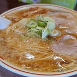 まよさわ - 生姜ラーメン接写